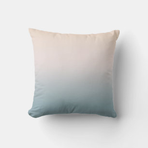 Blue Cream Blush Tie Dye Cushion
