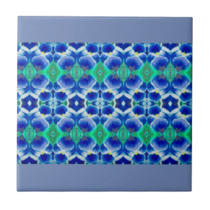 Blue Crocus Banner Tile