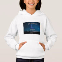 Blue Croissant Hoddie