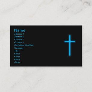 Blue Cross Business Card