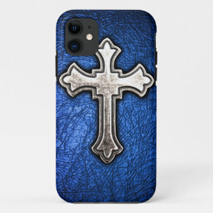 Blue Cross iPhone 11 Case