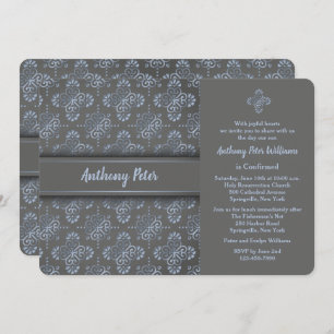 Blue Cross Religious Invitation