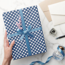 Blue Cross Section Simple Birthday gift