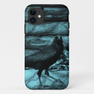 Blue Crow Shadows iPhone 11 Case