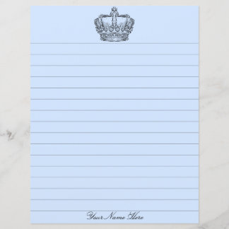 Blue Crown Stationery