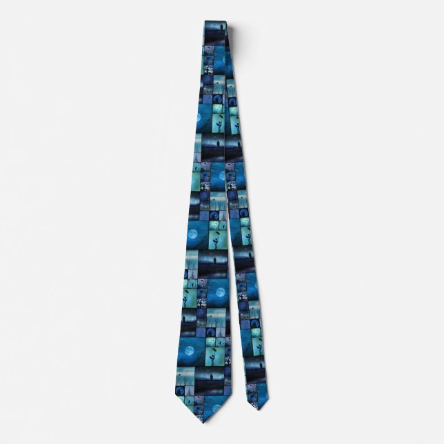 Blue Crows Mirage Tie (Front)