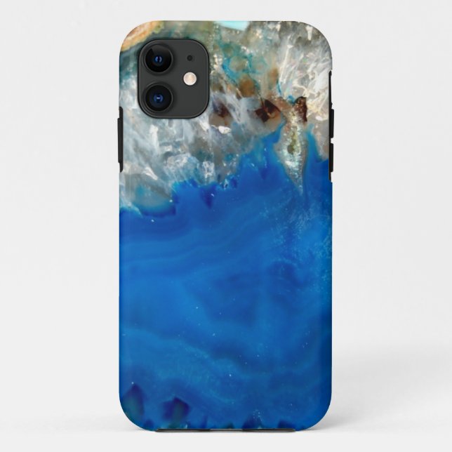 blue crystal Case-Mate iPhone case (Back)