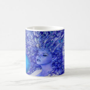 Blue Crystal Coffee Mug