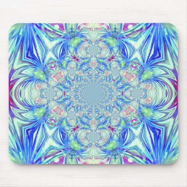 Blue Crystal Mousepad (Front)
