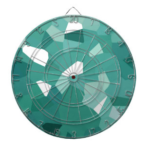 Blue Crystals Dartboard