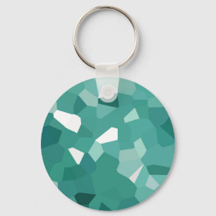 Blue Crystals Key Ring