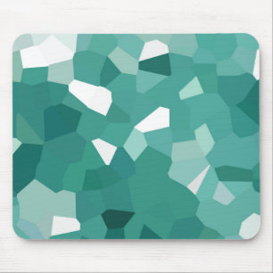 Blue Crystals Mouse Pad