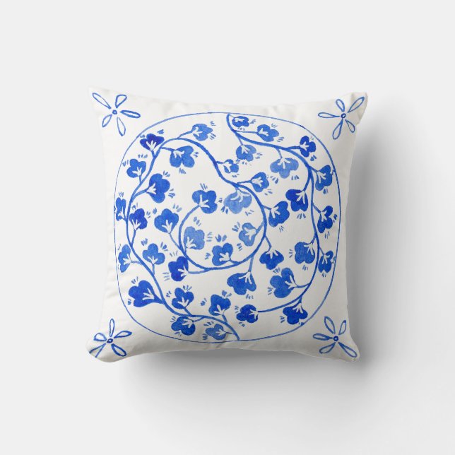 Blue  cushion (Front)