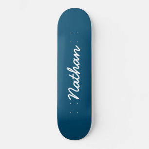 Blue Customisable Skateboard