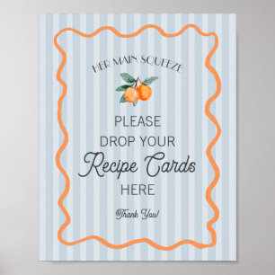Blue Cutie Main Squeeze Citrus Share a Recipe Poster