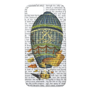 Blue Cylindrical Hot Air Balloon iPhone 8/7 Case