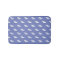 Blue Dachshund Bath Mat
