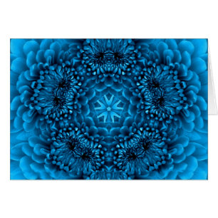 BLUE DAHLIA FLOWER PETALS