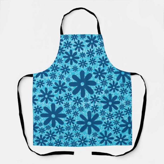Blue Daisies Apron (Front)