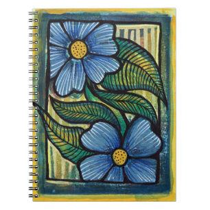 Blue Daisies Notebook