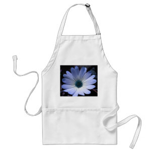 Blue Daisy Flower Apron