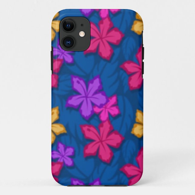Blue Daisy Flower Phone Case (Back)