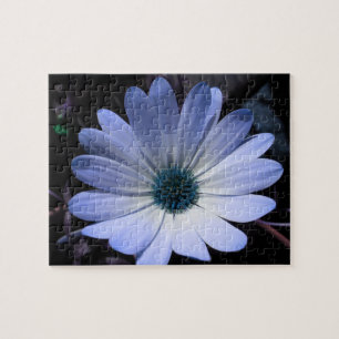 Blue Daisy Flower Puzzle