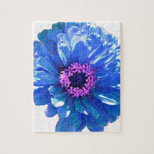 Blue Daisy Jigsaw Puzzle