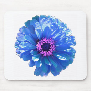 Blue Daisy Mouse Pad