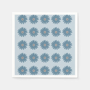 Blue Daisy Napkin