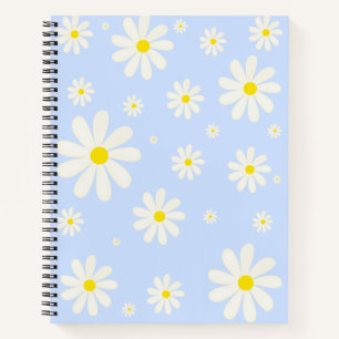 Blue Daisy Notebook
