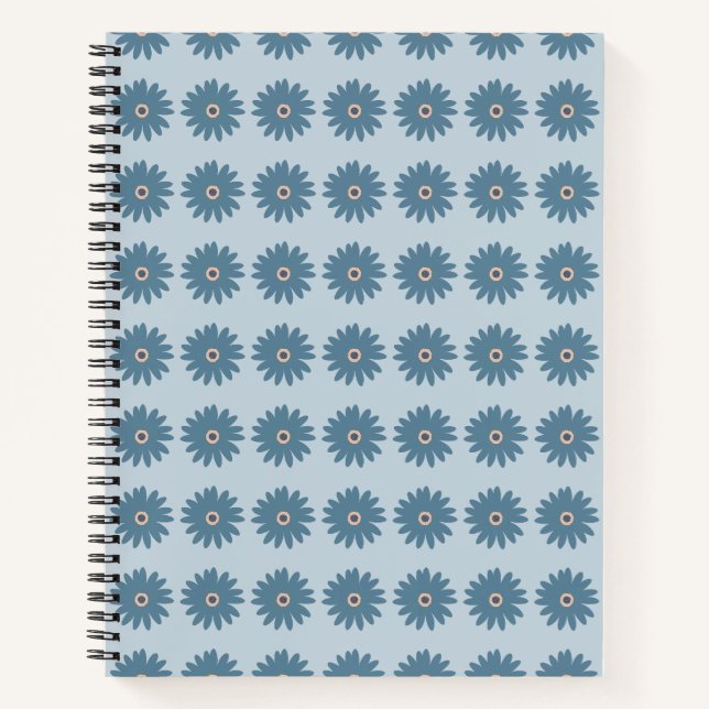 Blue Daisy Notebook (Front)