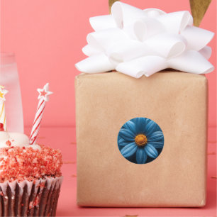🌼✨ Blue Daisy Sticker – Add a Touch of Floral Cha