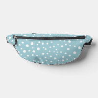 Blue Dalmatian Spots, Dalmatian Dots, Dotted Print