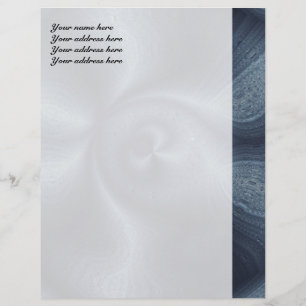 Blue Dance Customized Letterhead