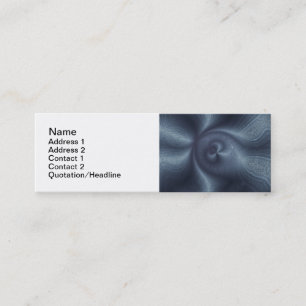 Blue Dance Mini Business Card