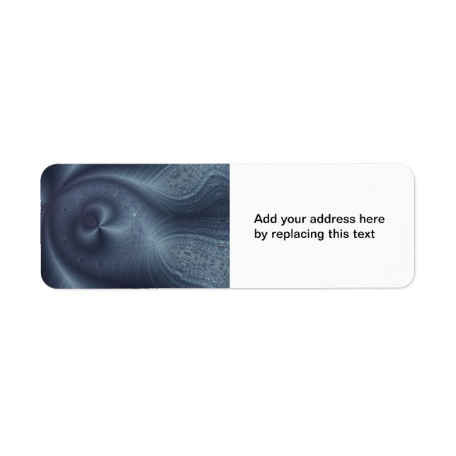Blue Dance Return Address Label (Front)