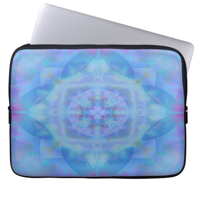 Blue Dancer Laptop Sleeve (Front)