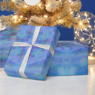 Blue Dancer Wrapping Paper
