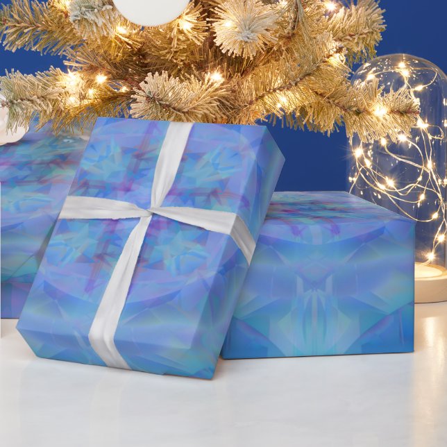 Blue Dancer Wrapping Paper (Holidays)
