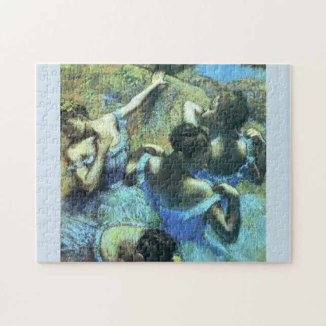 Blue Dancers by Edgar Degas Jigsaw Puzzle (Horizontal)