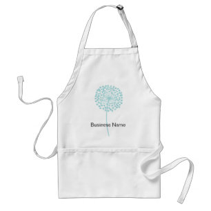 Blue Dandelion Customisable Apron