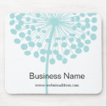 Blue Dandelion Customisable Mousepad<br><div class="desc">great for your office - next to the register or for your customers... .</div>