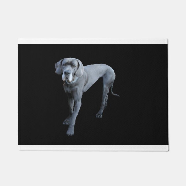 Blue Dane Doormat (Front)