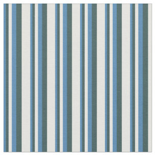 Blue, Dark Slate Grey, and Mint Cream Coloured Fabric