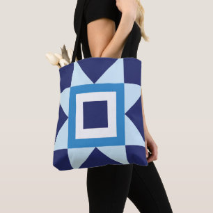 blue dark stars texture fashion cool night boy sky tote bag