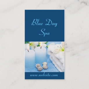 Blue Day Spa Business Card
