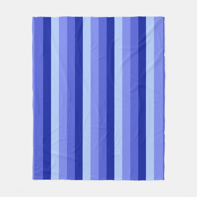 Blue Days Fleece Blanket (Front)