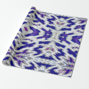Blue Dazzle Wrapping Paper