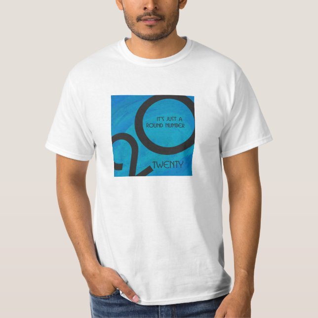Blue Decade Birthdday T-Shirt (Front)